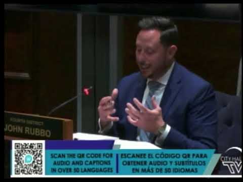 Video poster image for John Rubbo supports the zoning change for Domino sugar property in Yonkers.